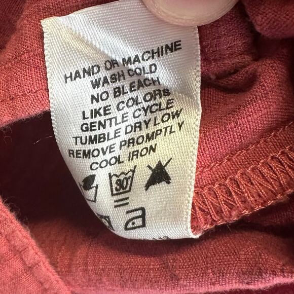 Woolrich Button Front Cotton Relaxed Long Sleeve Shirt Blouse Womens Size S - Picture 15 of 16